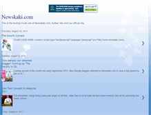 Tablet Screenshot of newskaki.blogspot.com