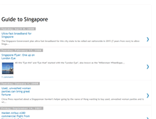 Tablet Screenshot of guide-to-singapore.blogspot.com
