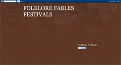 Desktop Screenshot of folkfestivals.blogspot.com