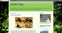 Desktop Screenshot of beeblebaxter.blogspot.com