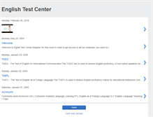 Tablet Screenshot of englishtestcenter.blogspot.com