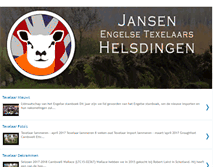 Tablet Screenshot of jansentexelaars.blogspot.com