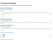 Tablet Screenshot of penternakankambing.blogspot.com