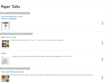 Tablet Screenshot of papertalks.blogspot.com