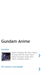 Mobile Screenshot of gundam-episode.blogspot.com