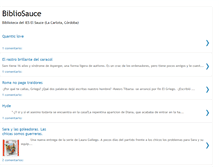 Tablet Screenshot of bibliosauce.blogspot.com