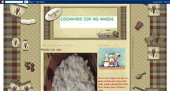 Desktop Screenshot of cocinandoconmisamigasestherianas.blogspot.com