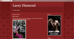 Desktop Screenshot of laceydiamond.blogspot.com