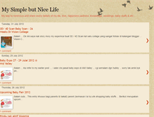 Tablet Screenshot of mysimplebutnice-life.blogspot.com