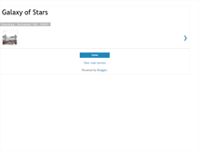 Tablet Screenshot of galaxyofstars.blogspot.com