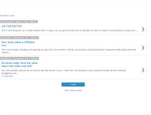 Tablet Screenshot of hamiltonradio.blogspot.com
