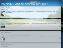 Tablet Screenshot of narrowboatskyy.blogspot.com