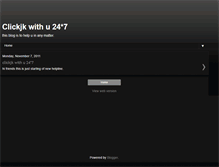 Tablet Screenshot of clickjk-247.blogspot.com