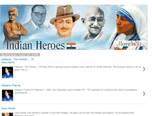 Tablet Screenshot of greatleadersofindia.blogspot.com
