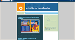 Desktop Screenshot of estrellitadepomabamba.blogspot.com