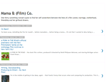 Tablet Screenshot of mamaandfilmco.blogspot.com
