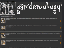 Tablet Screenshot of gardenologyinc.blogspot.com