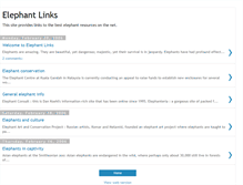 Tablet Screenshot of elephantlinks.blogspot.com