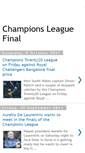 Mobile Screenshot of champions-league-final.blogspot.com
