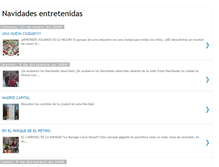 Tablet Screenshot of navidadesentretenidas.blogspot.com