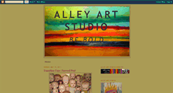 Desktop Screenshot of alleyartstudio.blogspot.com