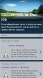 Mobile Screenshot of machinesandlife.blogspot.com