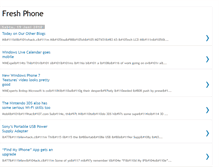 Tablet Screenshot of fresh-phone.blogspot.com