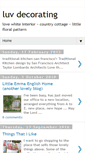 Mobile Screenshot of luvdecorating.blogspot.com