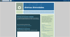 Desktop Screenshot of diversasdiversidades-nuria.blogspot.com
