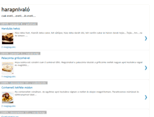 Tablet Screenshot of harapnivalo.blogspot.com