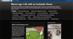 Desktop Screenshot of blessiblog.blogspot.com
