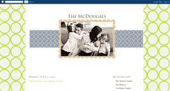 Desktop Screenshot of mcdougalfam.blogspot.com