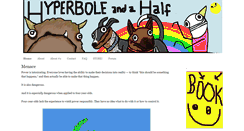 Desktop Screenshot of hyperboleandahalf.blogspot.com