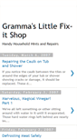 Mobile Screenshot of grammas-repair-clean-fix.blogspot.com