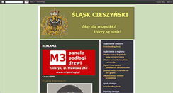 Desktop Screenshot of cieszynskislask.blogspot.com