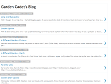 Tablet Screenshot of gardencadet.blogspot.com
