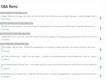 Tablet Screenshot of gameboyroms.blogspot.com
