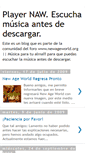 Mobile Screenshot of playermusicnaw.blogspot.com