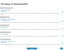 Tablet Screenshot of mariesharieff.blogspot.com