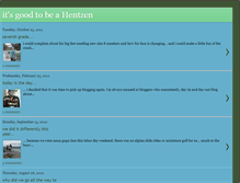 Tablet Screenshot of good2bhentzen.blogspot.com