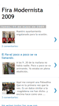 Mobile Screenshot of firamodernista2009.blogspot.com