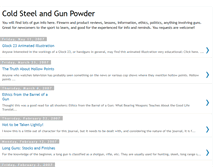 Tablet Screenshot of knivesguns.blogspot.com