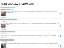 Tablet Screenshot of hautechocolateformysewl.blogspot.com