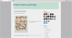 Desktop Screenshot of kristintexeirapaintings.blogspot.com