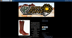 Desktop Screenshot of dryzoneboots.blogspot.com