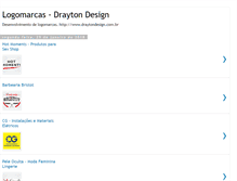 Tablet Screenshot of draytondesignerlogomarcas.blogspot.com
