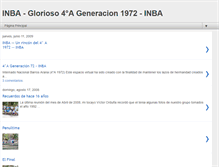 Tablet Screenshot of inba1972.blogspot.com