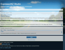 Tablet Screenshot of expressionzstudio.blogspot.com