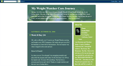 Desktop Screenshot of mywwcorejourney.blogspot.com