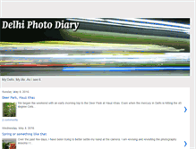 Tablet Screenshot of delhiphotodairy.blogspot.com